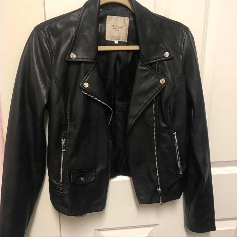 Real leather jacket